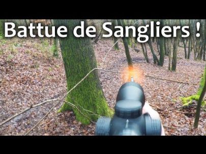 Battues aux Sangliers - Fin de Saison riche en Gibiers ! Chasse HD